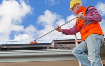 Wood Hall soft wash roof cleaning